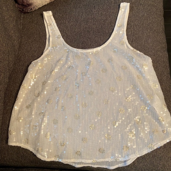 Abercrombie & Fitch Tops - Abercrombie and Fitch Sequence Floral Tank